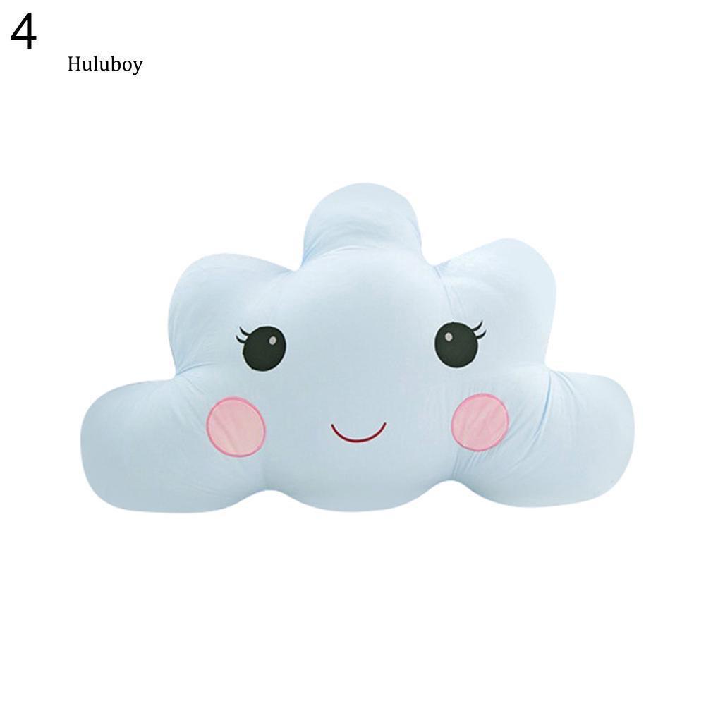 Boneka Bantal Karakter Awan Warna Warni Bahan Halus dan Lembut