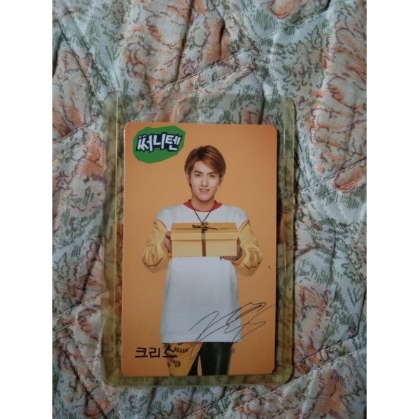 (BOOKED) EXO Photocard PC Sunny10 Kris