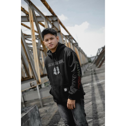 SWEATER HOODIE VARIAN MODEL SALVIO HEXIA ~hoodie