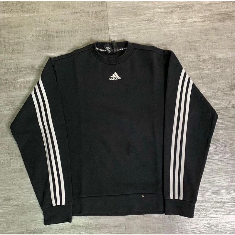 Crewneck Adidas Hitam Second Original