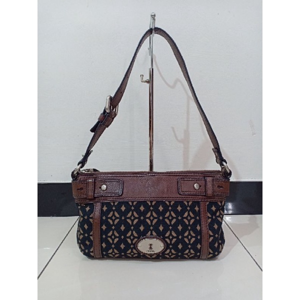 tas fossil pecan preloved