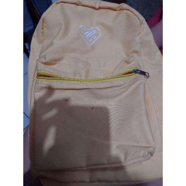 Tas gendong emina warna kuning Backpack emina warna kuning