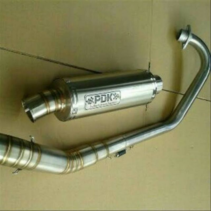 Knalpot Kenalpot PDK racing buat satria vixion megapro tiger dll