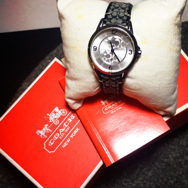SOLD Jam tangan wanita coach preloved