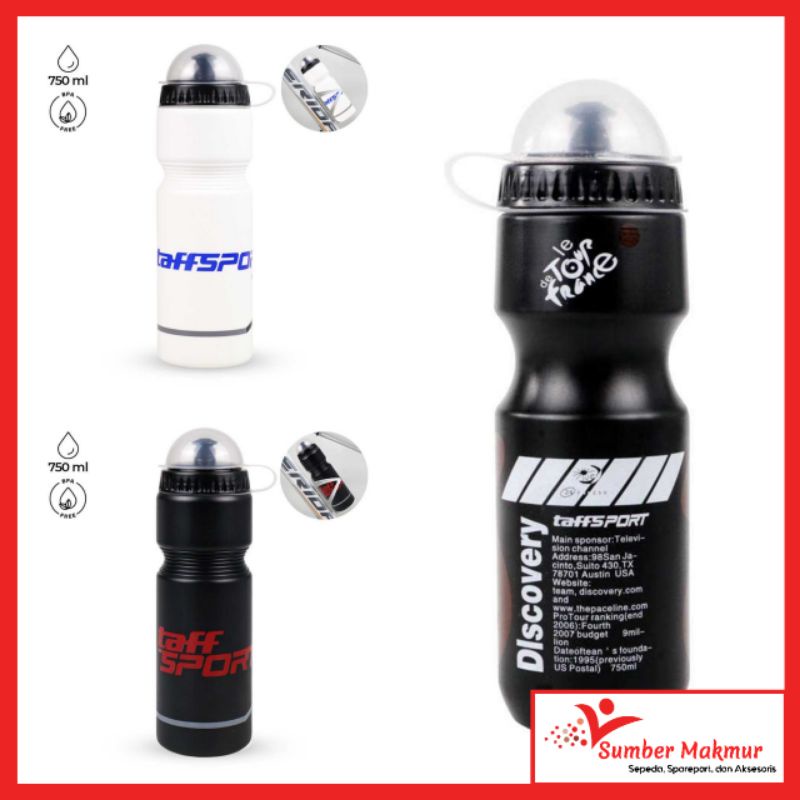 Botol Minum Sepeda MTB Gunung Lipat Sport  BPA FreeTaffsport Discovery