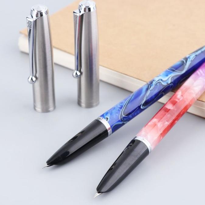 

(BISA COD) GB544 Goo Jinhao 51A Pena Fountain 0.38mm Fine Nib Kaligrafi Untuk Per TERLENGKAP Kode 264