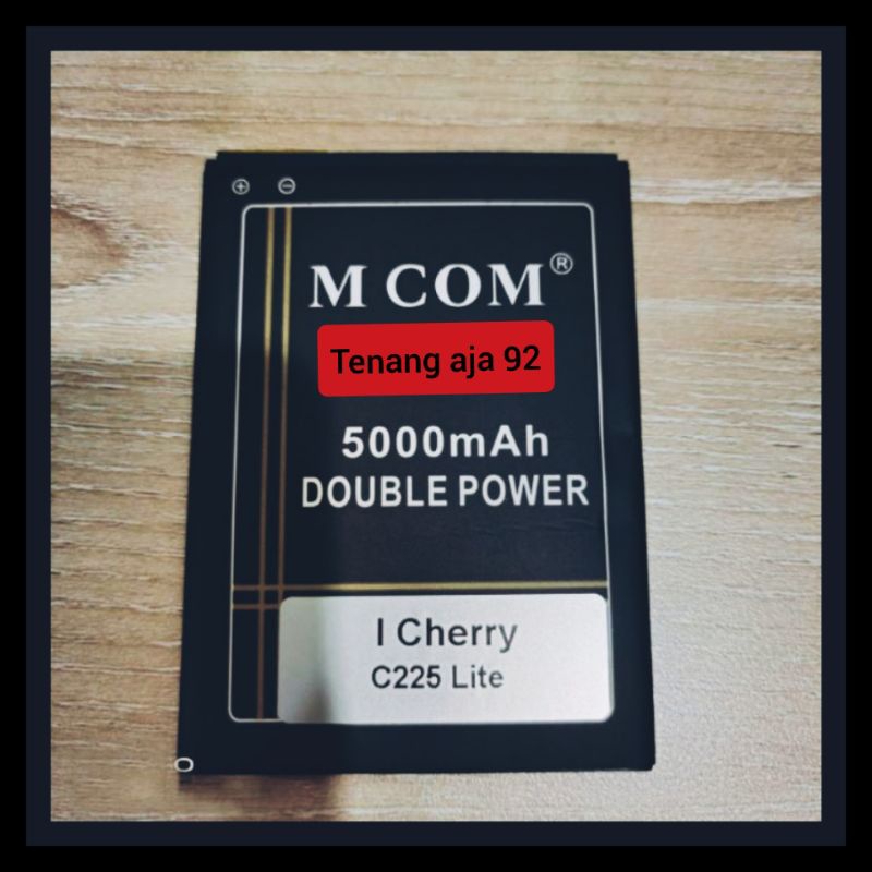 Battery Batre Batera  i-Cherry iCherry C225 Lite 5000mah double power M COM