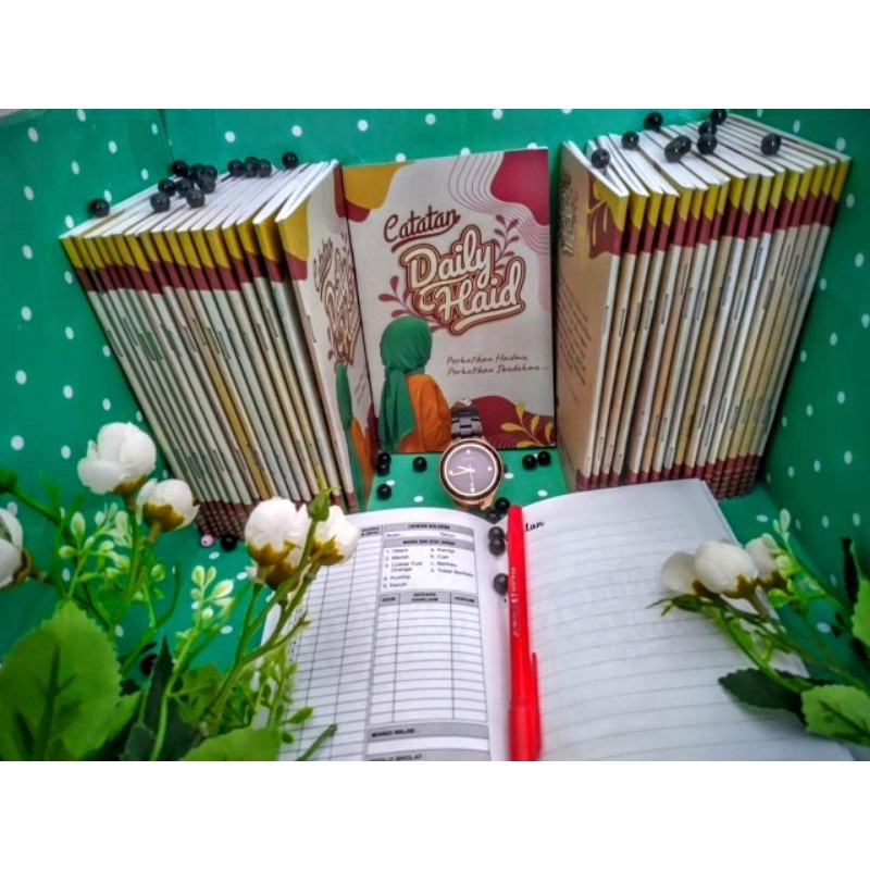 BUKU CATATAN DAILY HAID EDISI REVISI by Ning Amiroh Alauddin