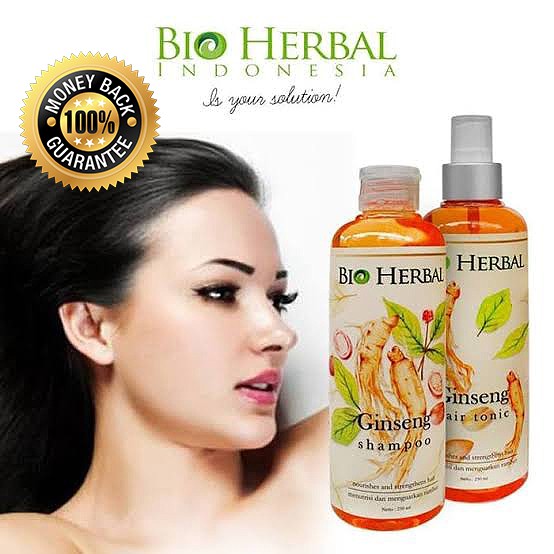 Original Bio Herbal Ginseng Shampoo Hair Tonic Bpom Paket Dijamin Ori Uang Kembali Jika Palsu Shopee Indonesia