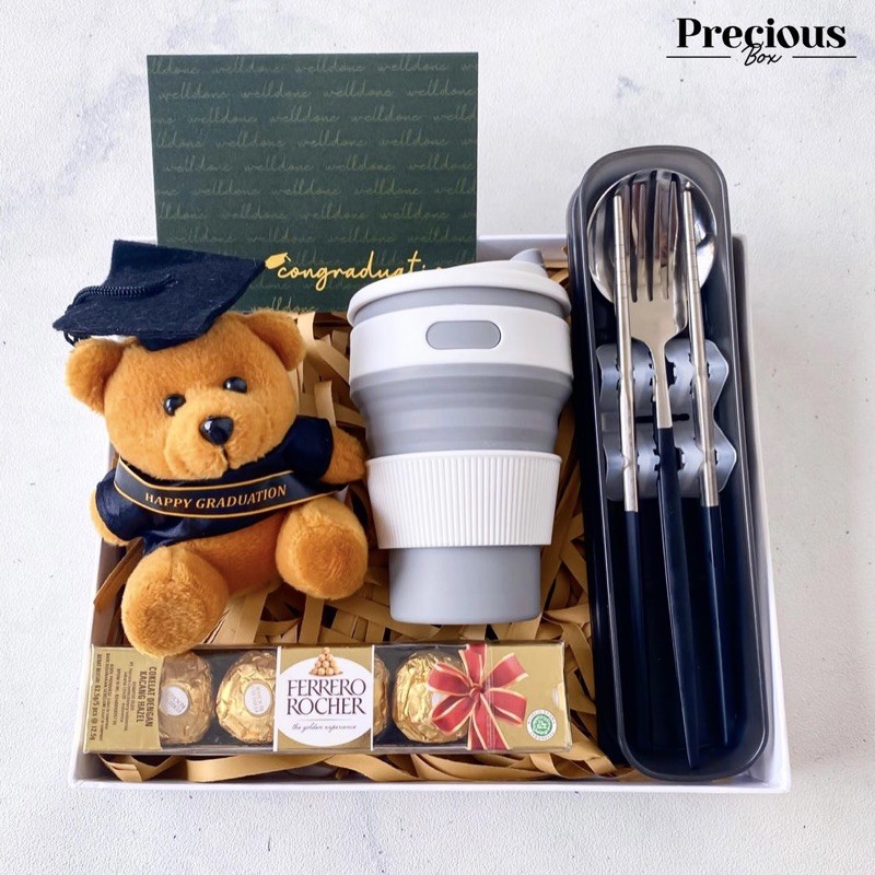 

GRADUATION GIFT SET | CONGRADUATION HAMPERS | HADIAH WISUDA CUSTOM UNIK | KADO LULUS | PACAR TEMAN