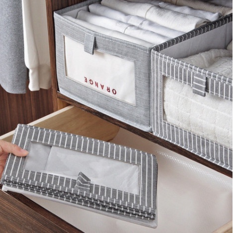 990 Foldable Underwear Storage Box Non Woven Cloth Organizer