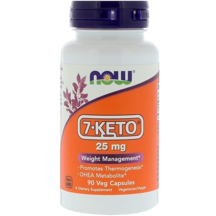

Now Foods 7 KETO 25 mg 90 Veg NOW FOOD 7 KETO ORI USA NOW KETO