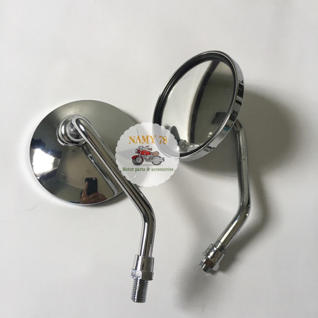 Spion retro bulat kecil crom honda cb gl custom japs brat