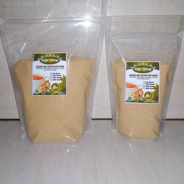

Wedang jahe instan jahe jawa 100%HALLAL