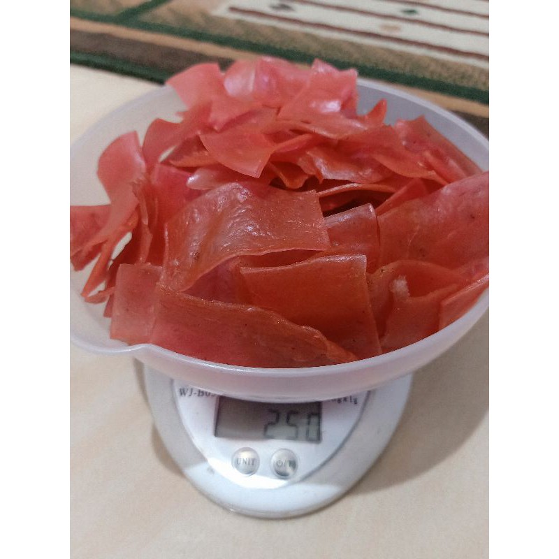

Kerupuk Merah Mentah - 1 KG