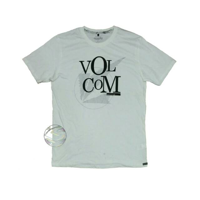 Kaos volcom msf sharpee wht original