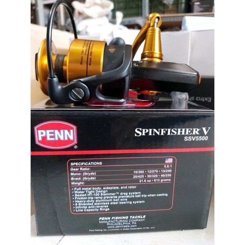 reel penn spinfisher V 5500