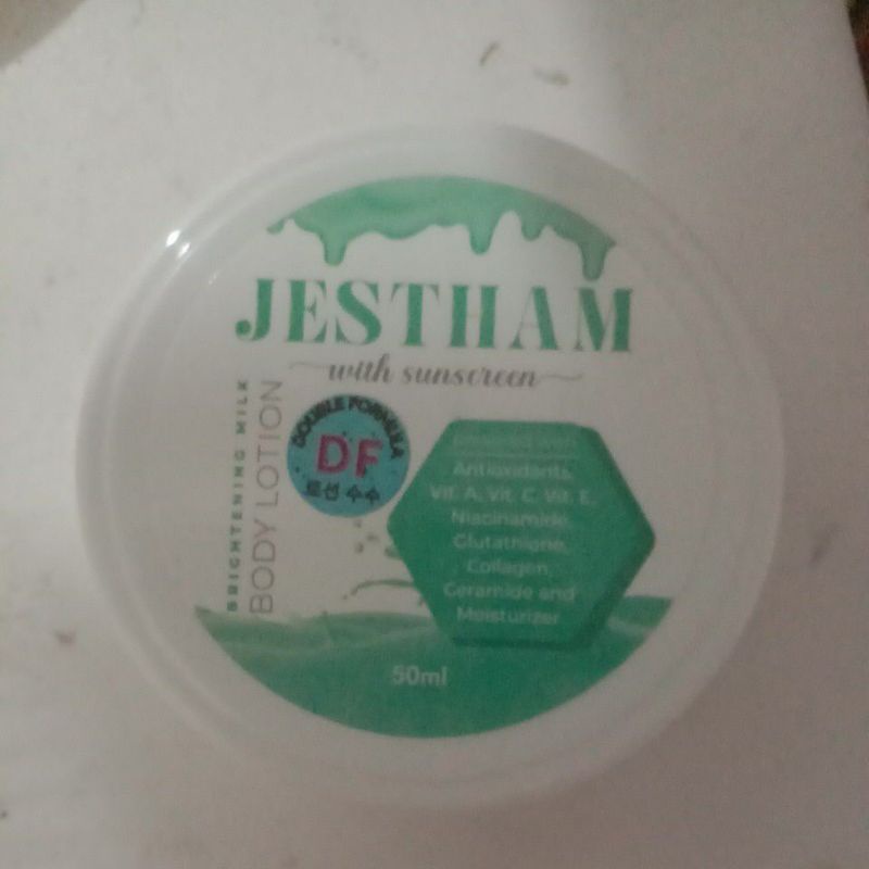 jestham liquid milk body lotion suncreen