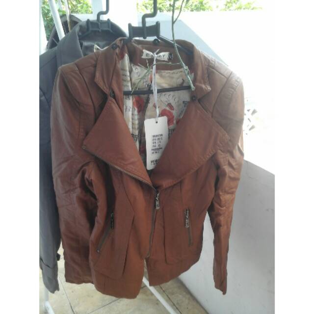 Jaket kulit import
