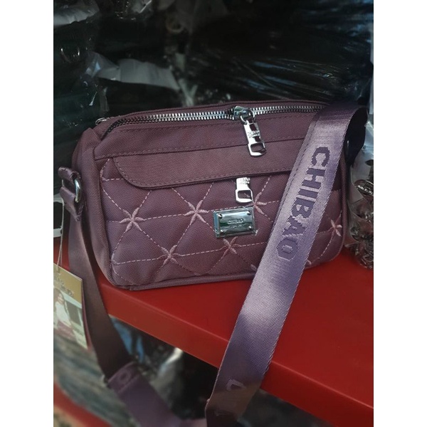 Tas selempang chibao original kanvas 40004-22