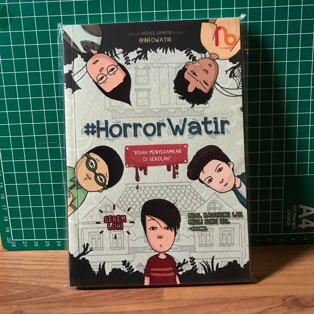 [ NOVEL ] #HORRORWATIR (Horror Watir / # Horror Watir ) Preloved / Second / Bekas