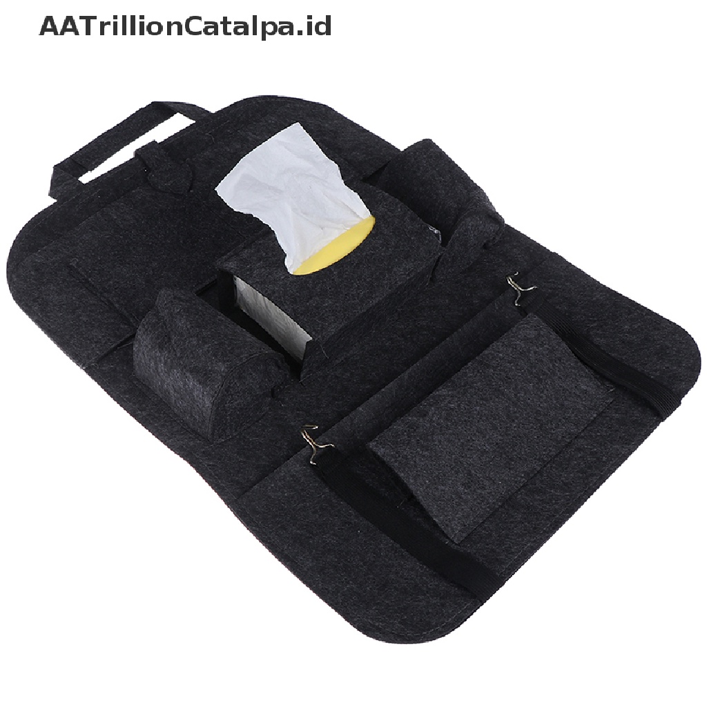 Aatrillioncatalpa 1pc Tas Organizer Multi Saku Untuk Belakang Jok Mobil