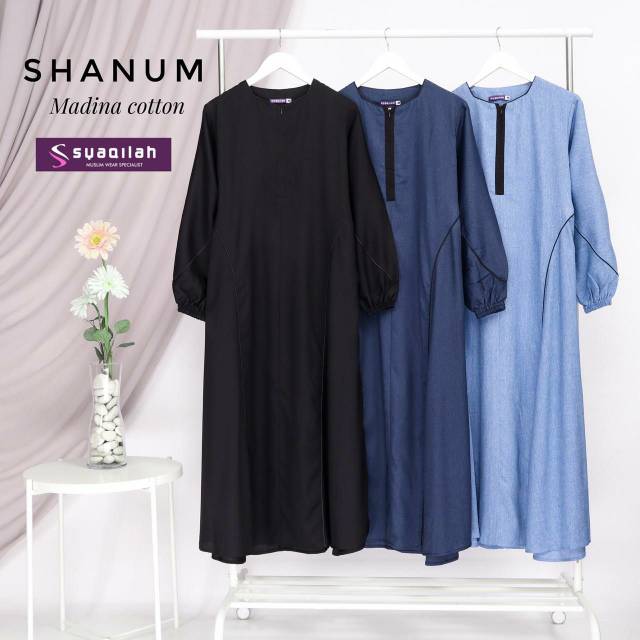 GAMIS ABAYA VB Vol.2 by AURAHOME klambieakwat | Very Basic LD Free Size