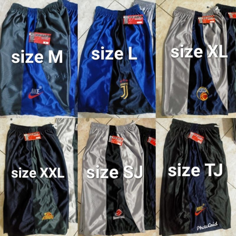 Konveksi Grosir Celana kolor Pria pendek paragon untuk olahraga sport basket futsal voly santai  dir