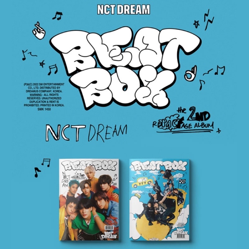 [PO/PREORDER] NCT DREAM BEATBOX OFFICIAL ALBUM POLAROID EVENT FULLSET MARK RENJUN JENO HAECHAN JAEMI