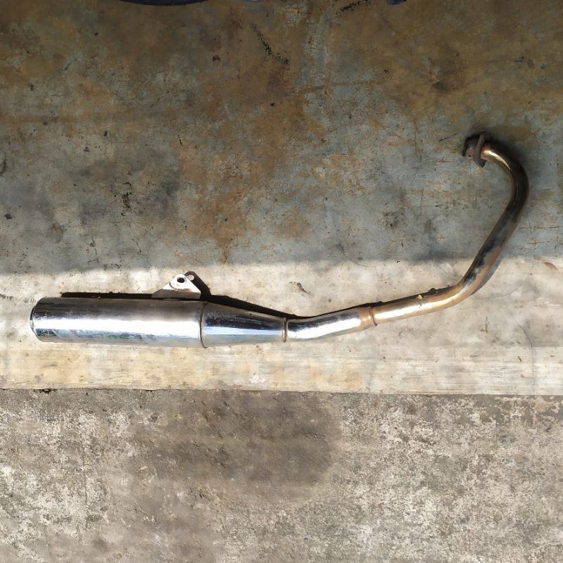 Knalpot Megapro Hiu Lama original