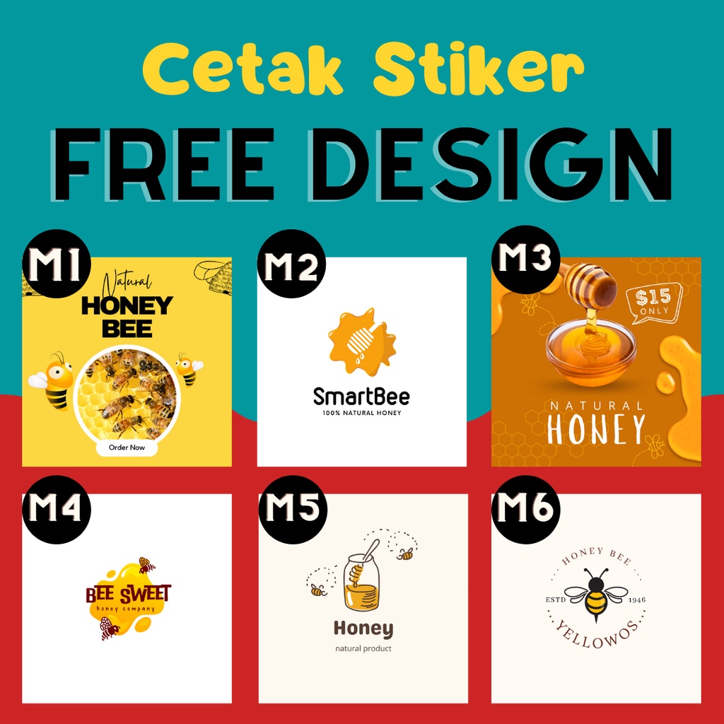 

Cetak Stiker Madu, Label Madu, Stiker Label Produk, Stiker Makanan, Cetak Label Makanan, Cetak Stiker Produk