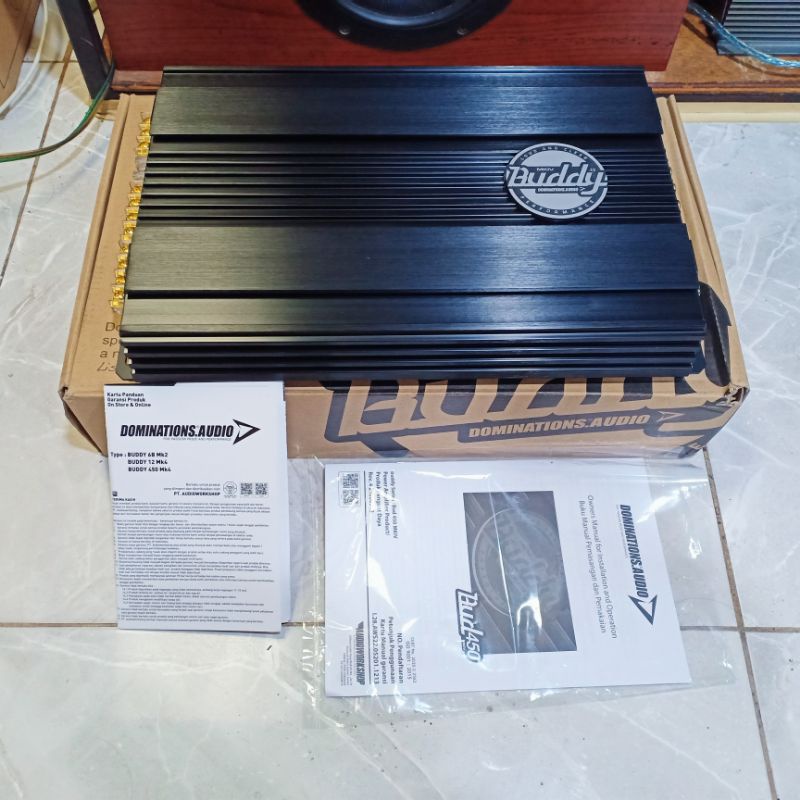 Dominations Buddy 450 MK4 Amplifier 4 Chanel