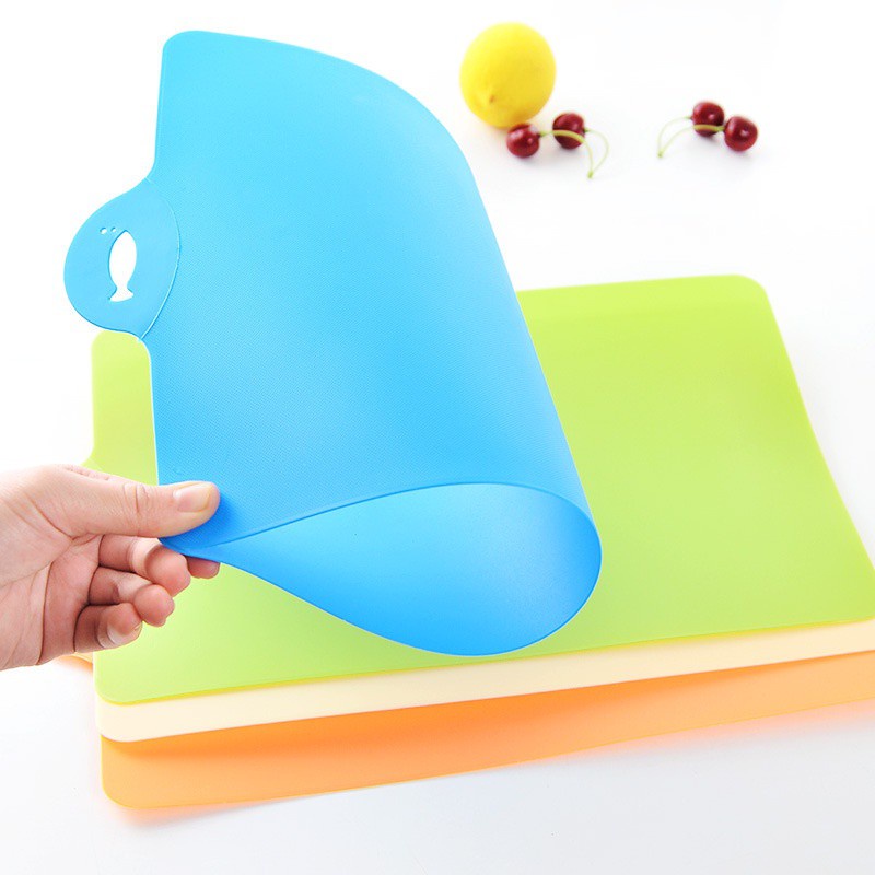 Talenan Plastik Lentur Serbaguna Alas Potong Talenan Chopping Cutting Board Talenan Plastik Elastis Lentur GOSHOP88