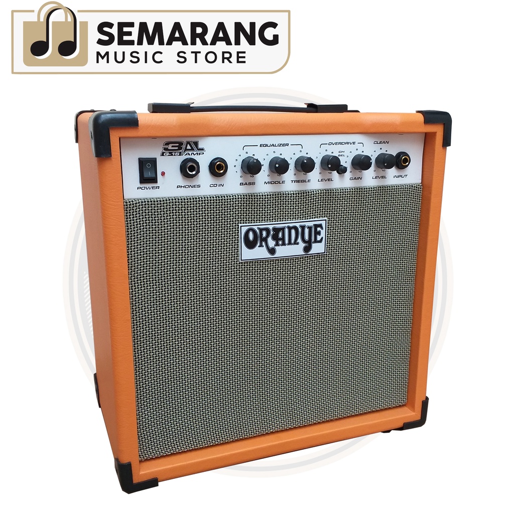 Ampli Gitar dan Bass Amply Gitar dan Bass Amplifier Orange 8&quot; inch