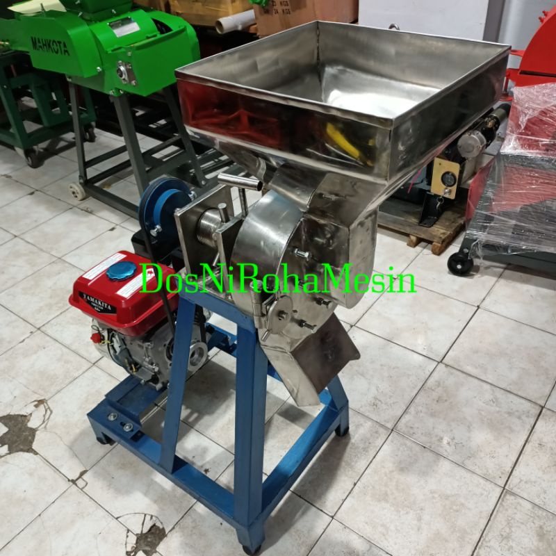 

Mesin Giling Bumbu 8 inch Komplit Mesin Penggerak