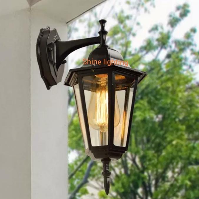Lampu dinding klasik outdoor waterproof teras tipe LD1009 A/S