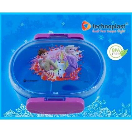 TECHNOPLAST FROZEN 2 OVAL LUNCH BOX TEMPAT MAKAN