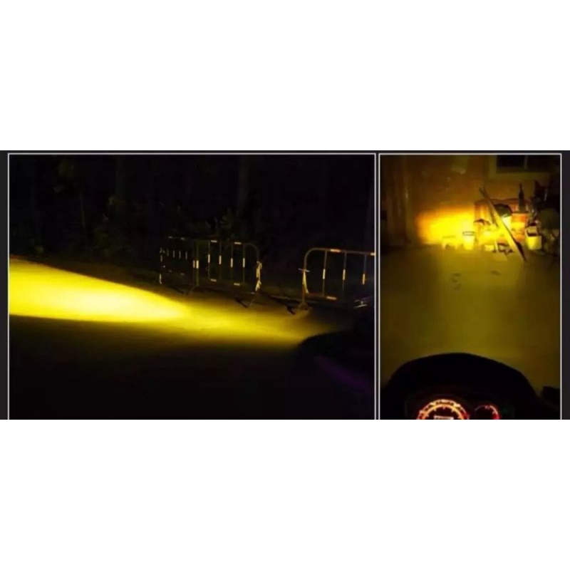 Bholam LED H4 Laser Hi/Low 18 watt h4 laser LED MOTOR MOBIL UNIVERSAL KAKI H-4-H4 Laser kuning