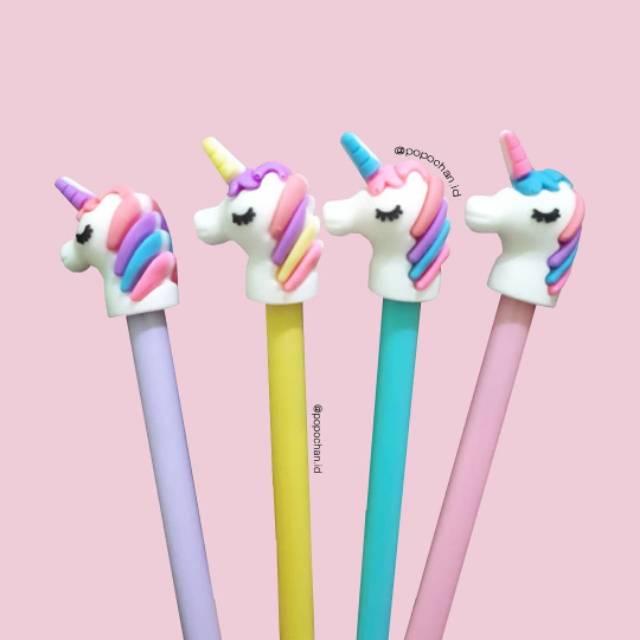 

Alat tulis karakter Unicorn Lucu