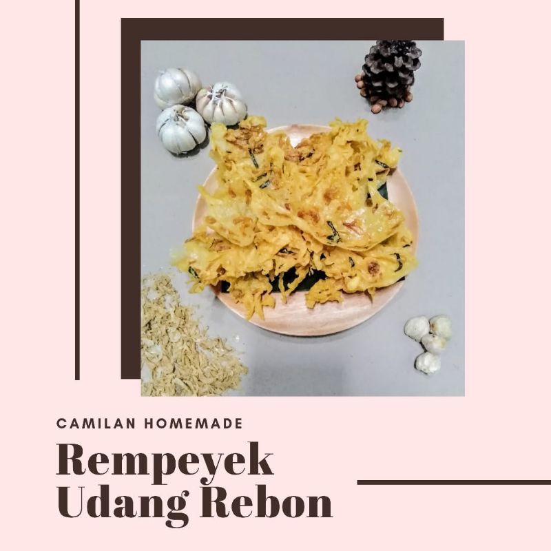 

Rempeyek Udang Rebon