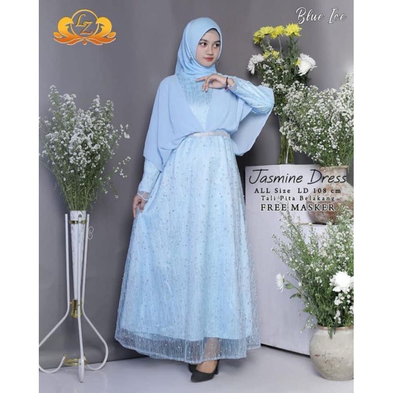 gamis pesta terbaru / gamis mewah / gamis kondangan / gamis terbaru / baju kondangan