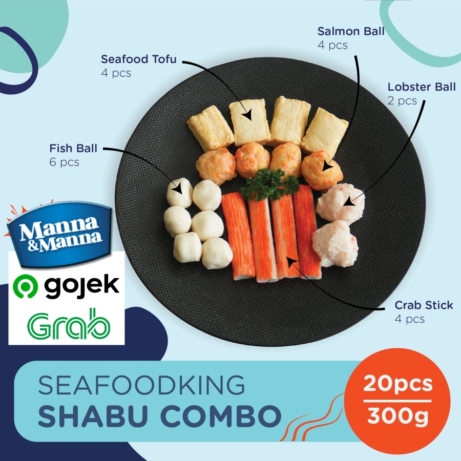 

Shabu Combo Seafoodking (Isi +/- 20 Pcs) - 300 Gram