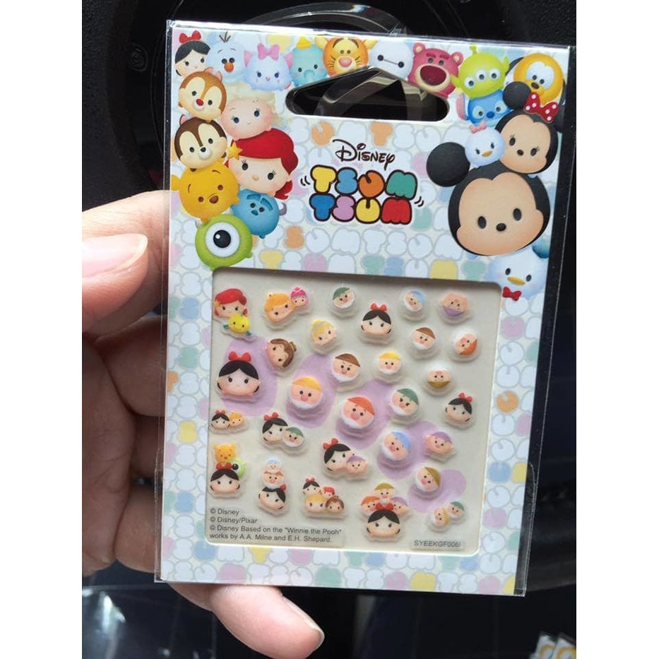 Disney Tsum Tsum Alice in Wonderland nail sticker