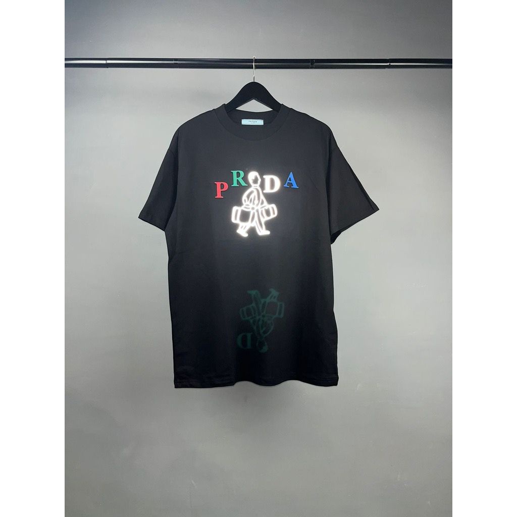 KAOS PRADA MIRROR / ATASAN PRADA MIRROR / BAJU KAOS IMORT PRIA / BAJU BRANDED PRADA IMPORT