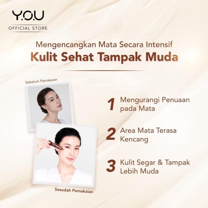 YOU Golden Age Energizing Eye Cream 15g [ Intense Eye Firming Treatment] Original Resmi