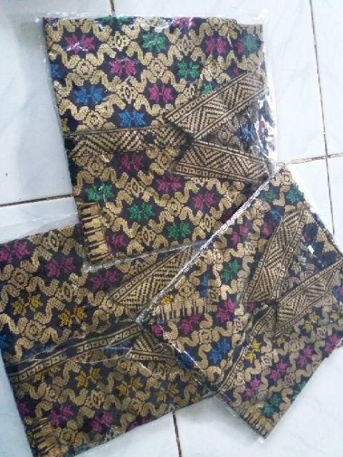 Qnunbatik Sarimbit/couple Batik Rok N Blus Thalita Prodo Hitam