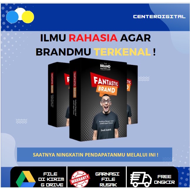 Ecourse berkualitas harga bersahat - Fantastic Brand - Dodi Zulkifli | Bergaransi