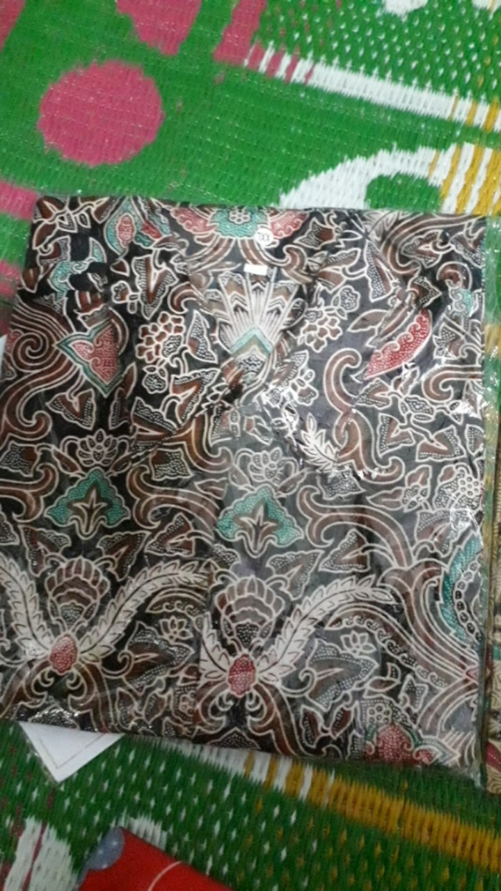 Harga Diskon! Hem Batik Pria Lengan Pendek (bisa Cod) Motif Terbaru Original Batik Pekalongan