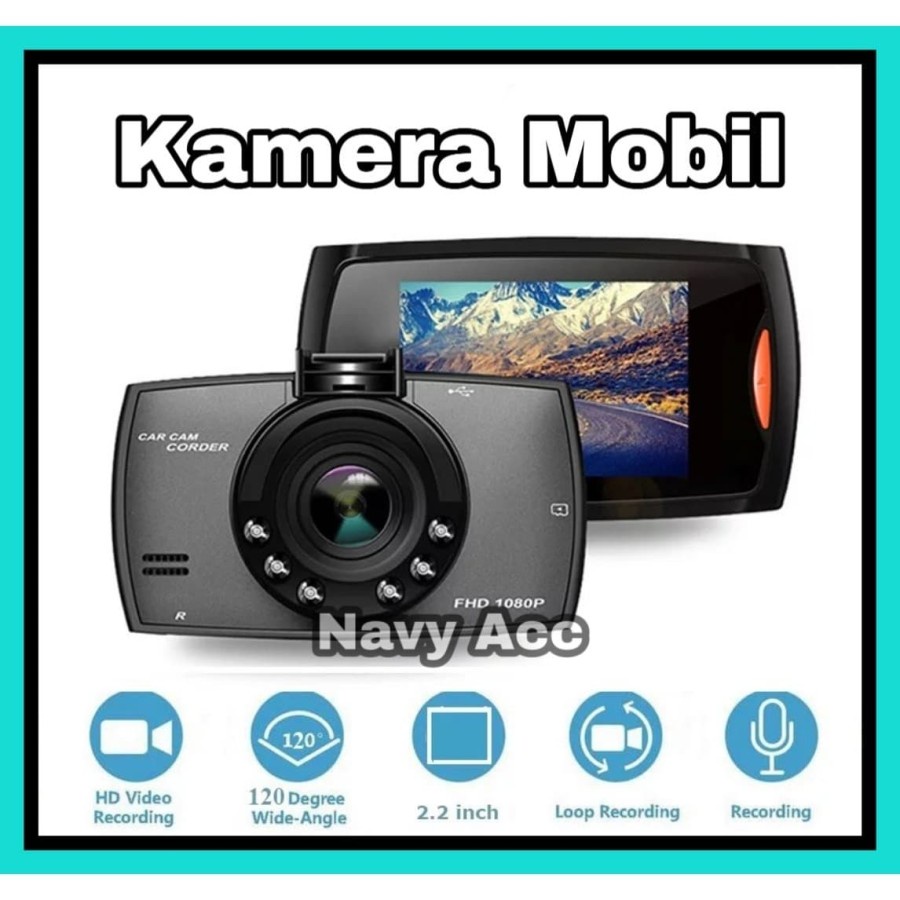 Kamera Mobil Dash Cam Night Vision - DVR Car Camera HD CM01