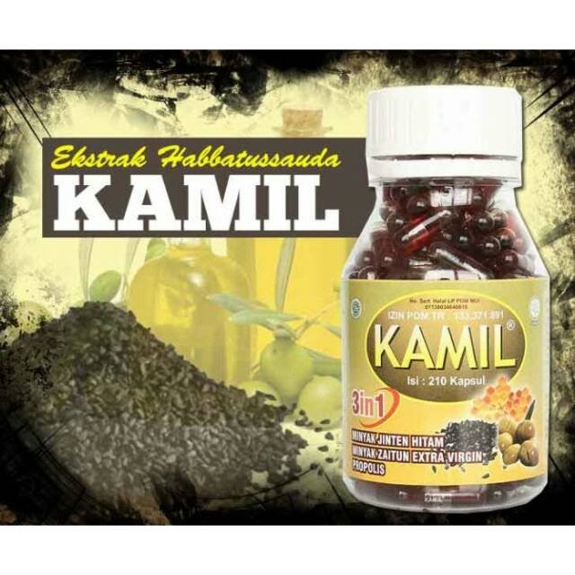 Kamil Minyak Zaitun Kapsul